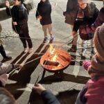 Lagerfeuer mit Marshmellos